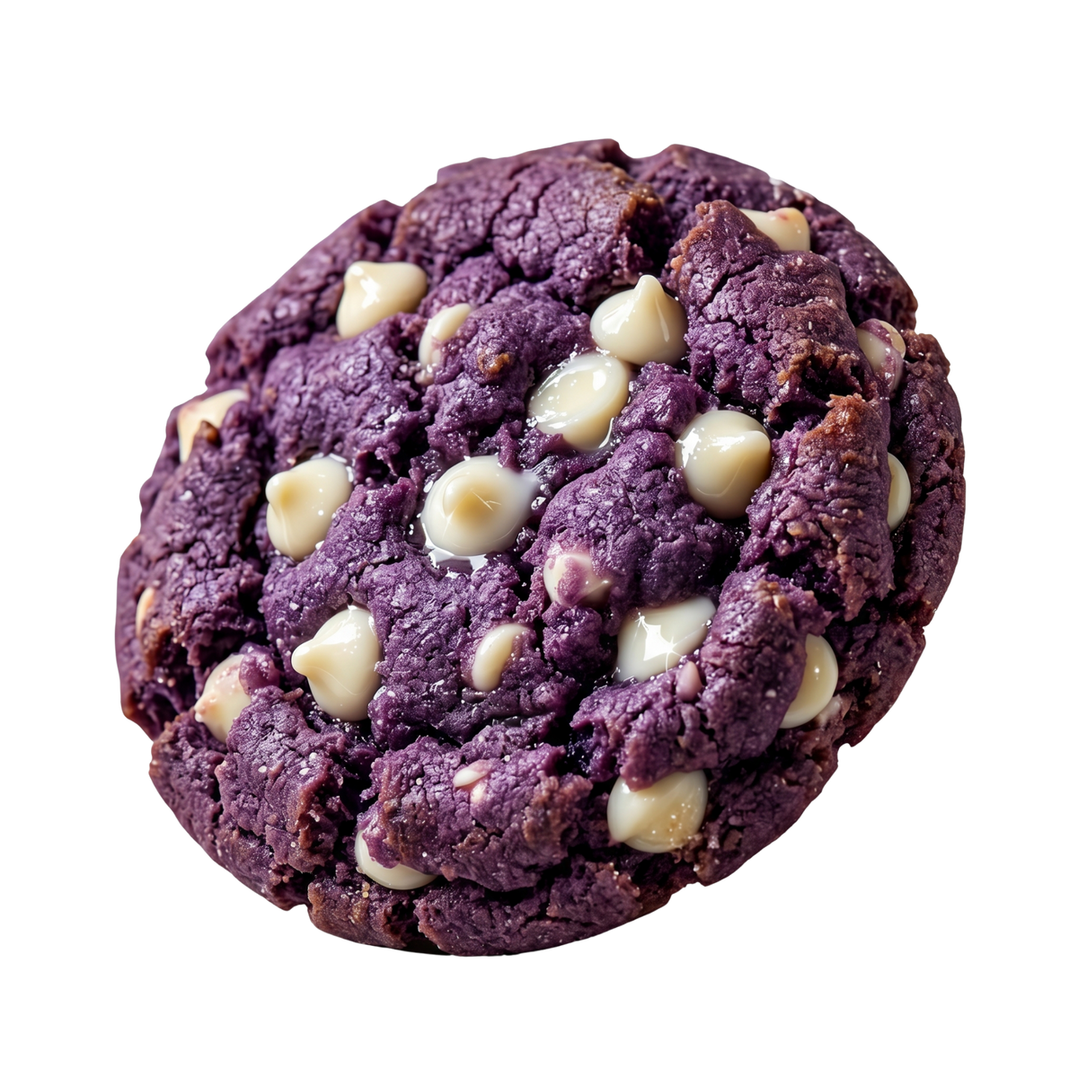 Ube de Mamy Cookies, pâtisserie avec pâte violette, décor élégant et texture moelleuse visible dans l'image.